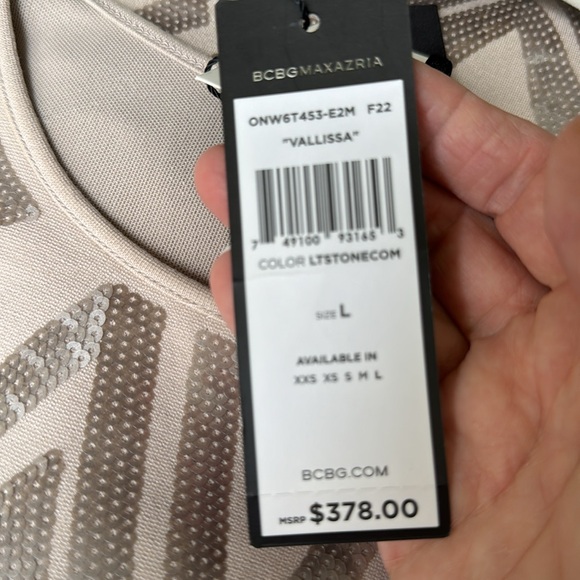 BCBG MAXAZRIA beaded dress - Picture 8 of 8